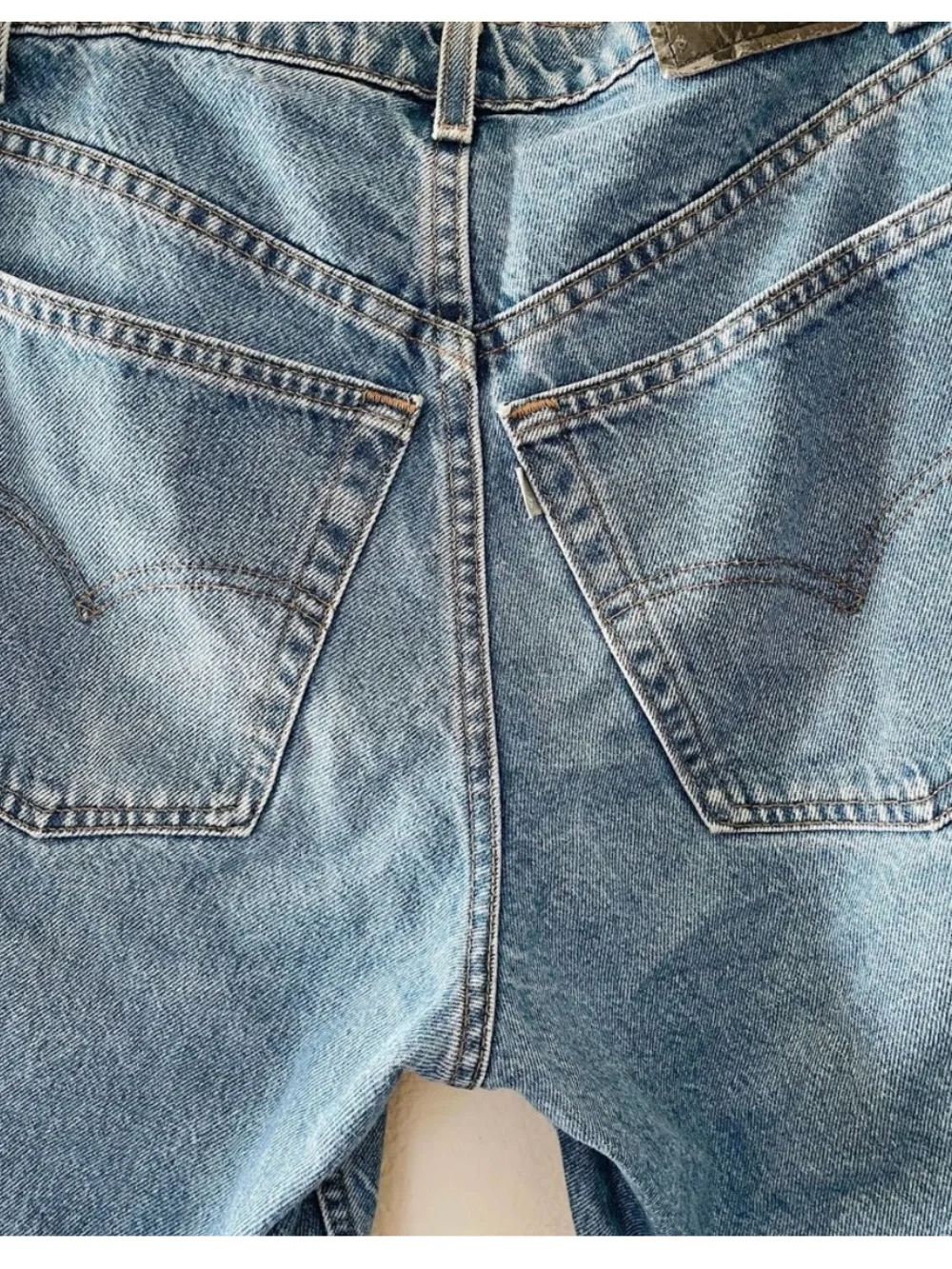 Vintage 90s Levi's SilverTab Loose long denim shorts gender neutral 32 Waist